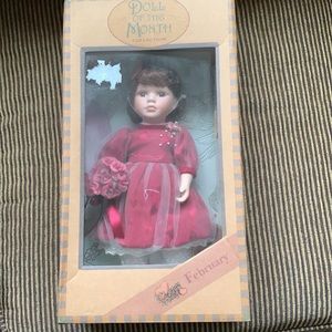Doll of the month collection for the month of February